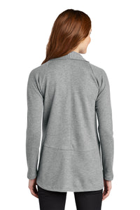 Load image into Gallery viewer, The Citadel C Ladies Interlock Cardigan - Medium Heather Grey
