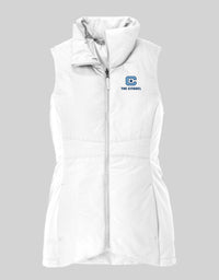 Load image into Gallery viewer, The Citadel, C star logo,  Ladies Collective Insulated Vest
