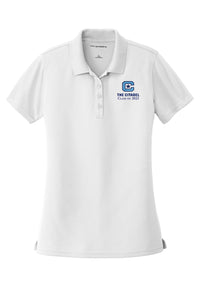 Load image into Gallery viewer, Class of 2023 The Citadel C Ladies UV Micro-Mesh Polo-White
