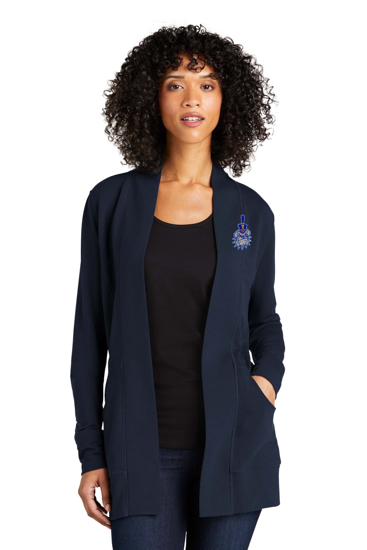 Spike Ladies Microterry Cardigan