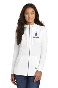 Load image into Gallery viewer, The Citadel Spike Ladies Sueded Cotton Blend Full-Zip Hoodie
