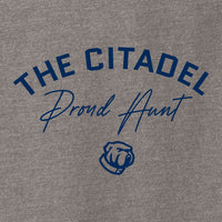 Load image into Gallery viewer, Proud Aunt New Era ® Ladies Tri-Blend 3/4-Sleeve Tee-Shadow Grey
