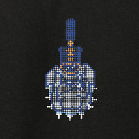 Load image into Gallery viewer, Spike Rhinestones New Era ® Ladies Tri-Blend 3/4-Sleeve Tee-Black
