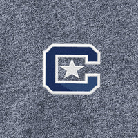 Load image into Gallery viewer, The Citadel C Ladies French Terry Baseball Full-Zip -  True Navy Twist/ True Navy
