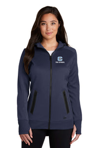Load image into Gallery viewer, The Citadel New Era Ladies Venue Fleece Full-Zip Hoodie
