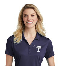 Load image into Gallery viewer, Big Reg Palmetto Ladies Performance Polo-Navy
