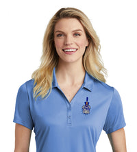 Load image into Gallery viewer, Spike Ladies Performance Polo- Light Blue

