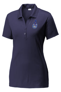 Load image into Gallery viewer, Spike Ladies Performance Polo- Navy
