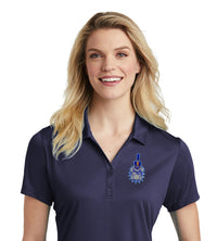 Load image into Gallery viewer, Spike Ladies Performance Polo- Navy
