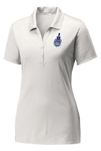 Load image into Gallery viewer, Spike Ladies Performance Polo- Silver
