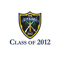 Load image into Gallery viewer, The Citadel Shield Class of 2012 Ladies Performance Polo-White

