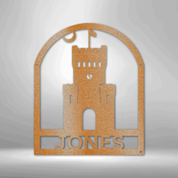 Load image into Gallery viewer, The Citadel, PT Barracks Customizable Powder Coated Wall Art
