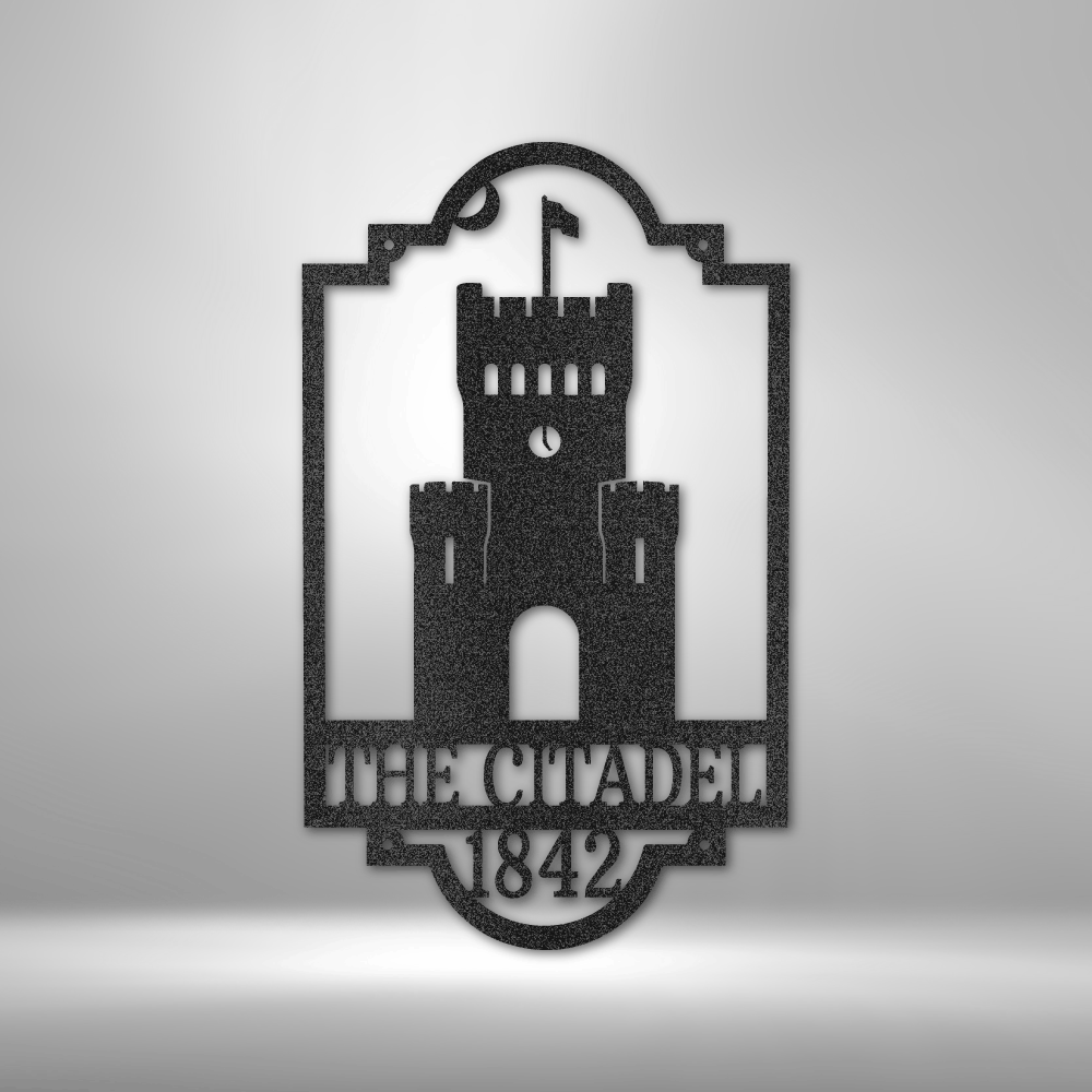 The Citadel Logo - Powder Coated Steel Wall Art
