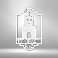 Load image into Gallery viewer, The Citadel Logo - Powder Coated Steel Wall Art
