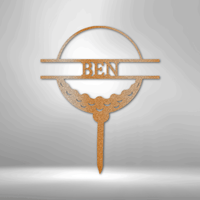 Load image into Gallery viewer, The Citadel, Custom Golf Ball Monogram - Yard Art
