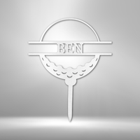 Load image into Gallery viewer, The Citadel, Custom Golf Ball Monogram - Yard Art
