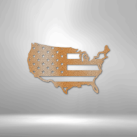 Load image into Gallery viewer, USA Flag - Steel Sign
