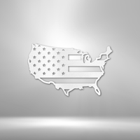 Load image into Gallery viewer, USA Flag - Steel Sign
