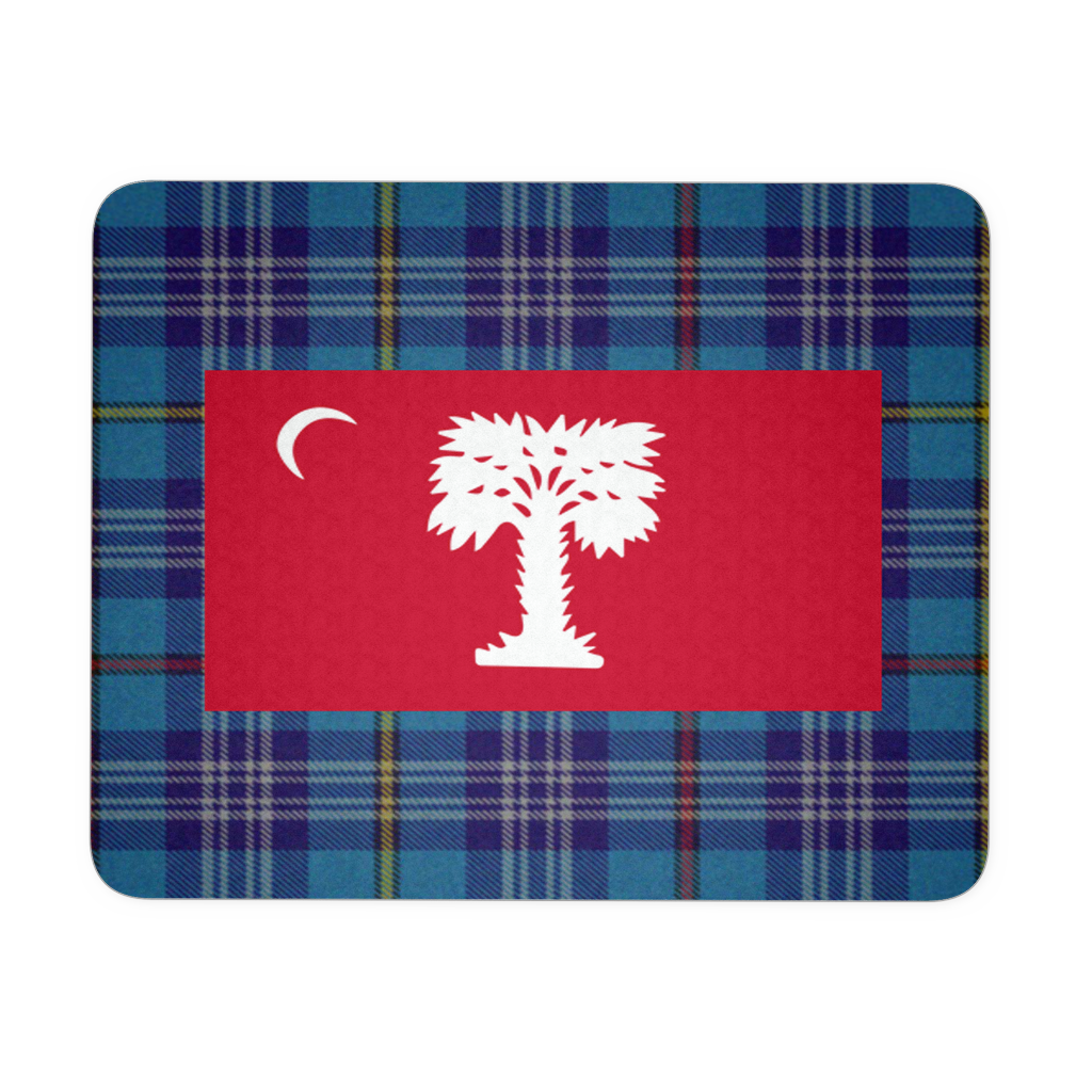 "Big Red" with Tartan Mouse Pad