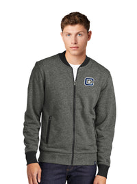 Load image into Gallery viewer, The Citadel C French Terry Baseball Full-Zip_Black Twist-Black
