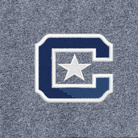 Load image into Gallery viewer, The Citadel C French Terry Baseball Full-Zip_True NavyTwist-TrueNavy
