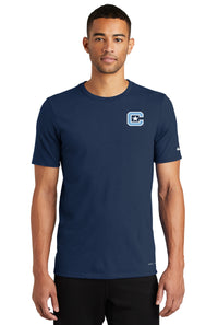 Load image into Gallery viewer, The Citadel C Nike Dri-FIT Cotton/Poly Tee-Collage Navy
