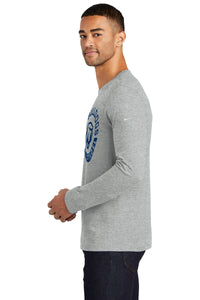 Load image into Gallery viewer, Go Bulldog The Citadel Nike Core Cotton Long Sleeve Tee-Grey Heather
