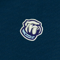 Load image into Gallery viewer, The Citadel Bulldog Nike Dri-FIT Micro Pique 2.0 Pocket Polo-Navy
