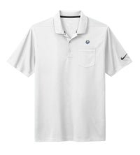 Load image into Gallery viewer, The Citadel Bulldog Nike Dri-FIT Micro Pique 2.0 Pocket Polo-White
