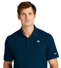 Load image into Gallery viewer, The Citadel C Nike Dri-FIT Micro Pique 2.0 Pocket Polo-Navy
