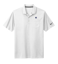 Load image into Gallery viewer, The Citadel C Nike Dri-FIT Micro Pique 2.0 Pocket Polo-White
