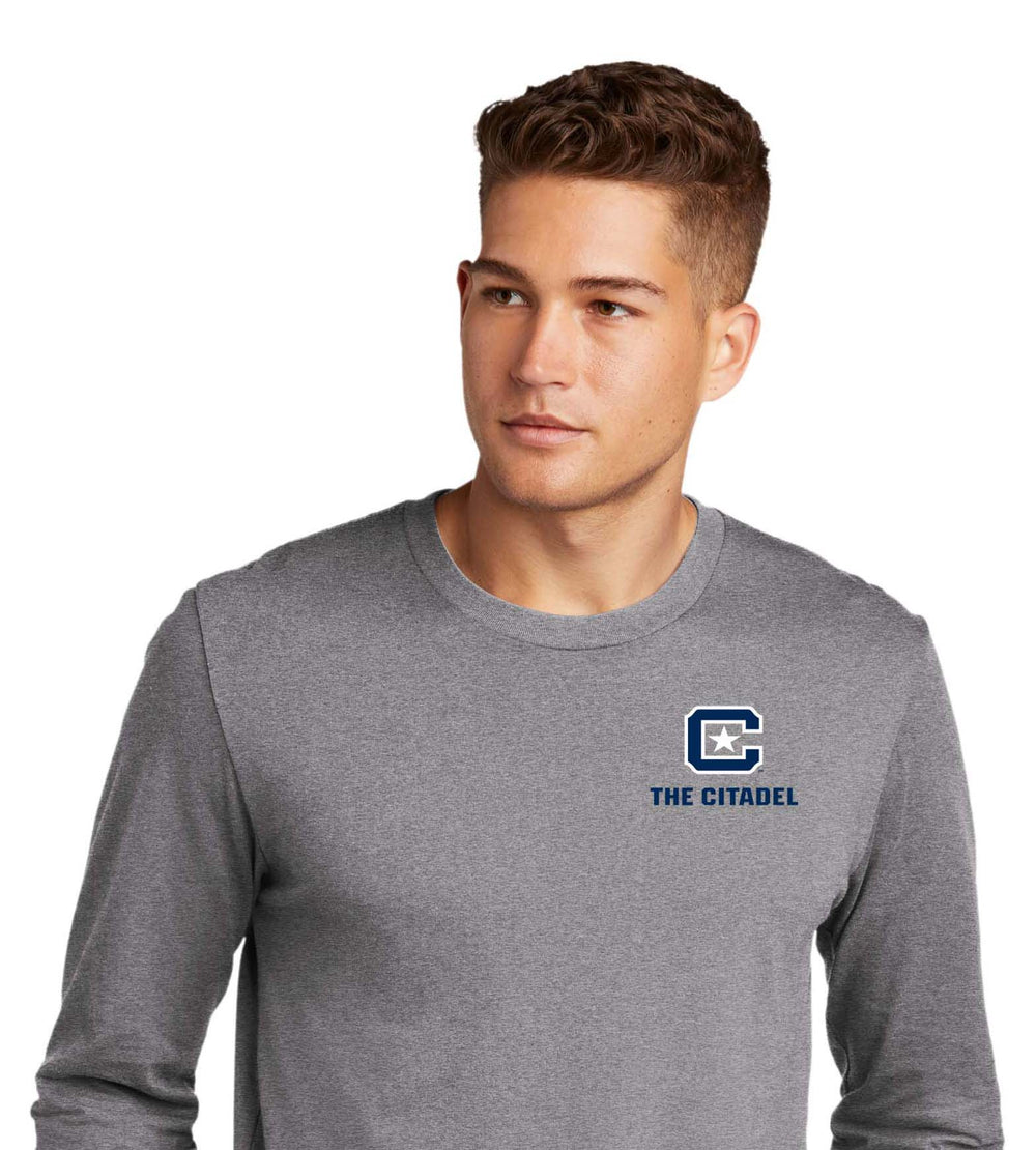 The Citadel C Cotton Long Sleeve Tee