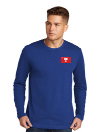Load image into Gallery viewer, Big Red Cotton Long Sleeve Tee- Royal
