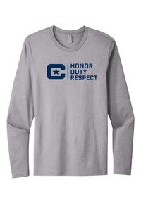Load image into Gallery viewer, Honor Duty Respect Cotton Long Sleeve Tee
