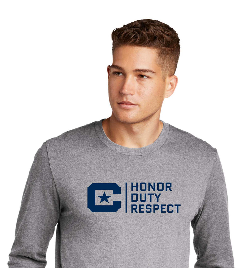 Honor Duty Respect Cotton Long Sleeve Tee