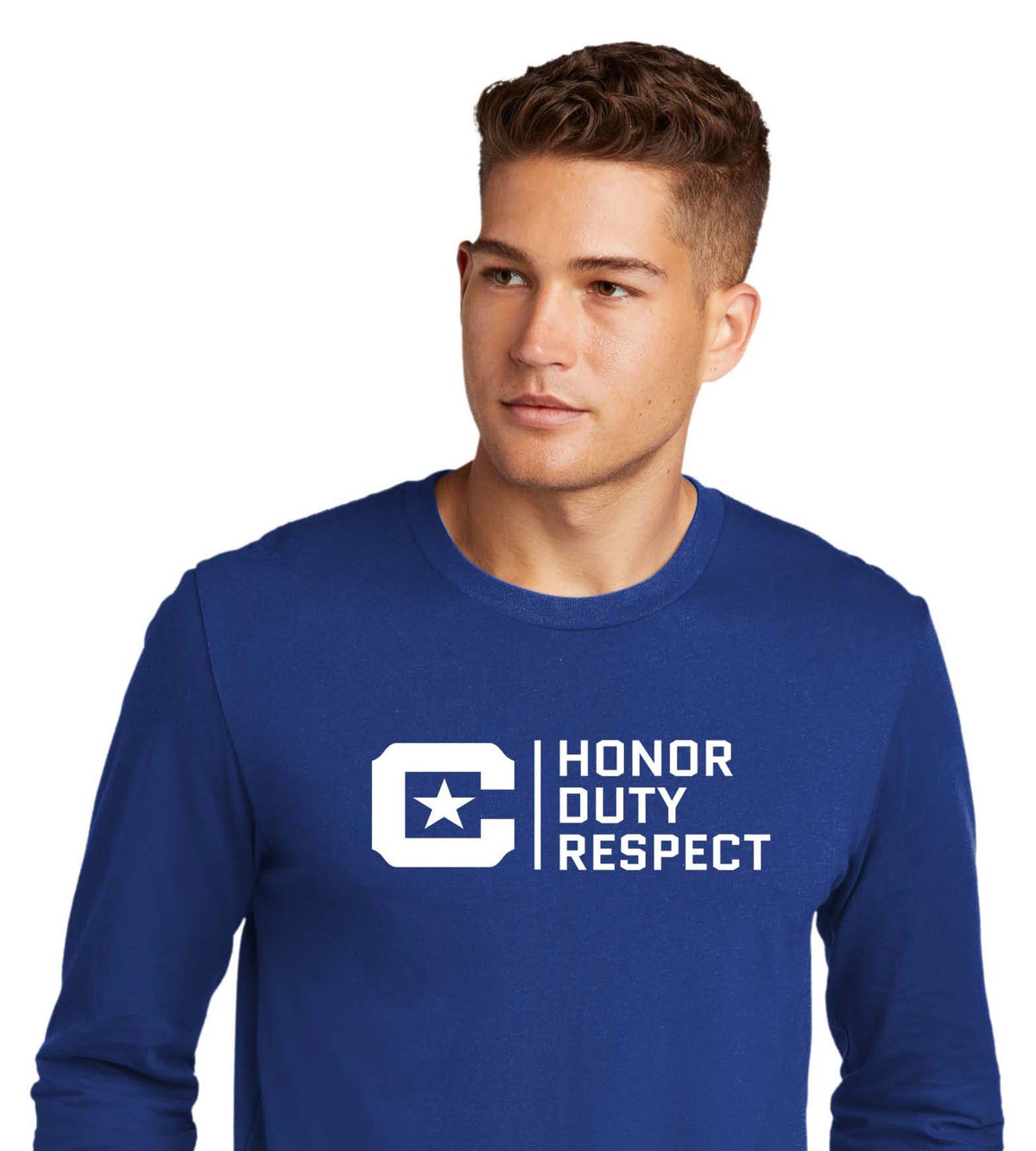 Honor Duty Respect Cotton Long Sleeve Tee
