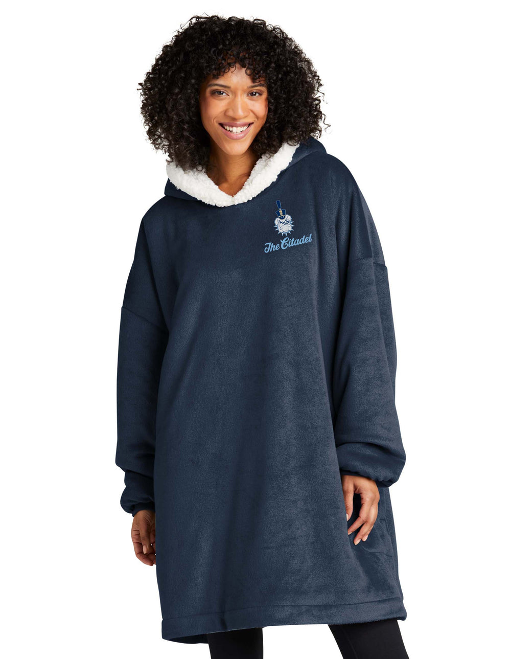 Citadel Spike Mountain Lodge Wearable Blanket-Navy