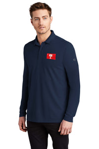 Load image into Gallery viewer, The Citadel, Big Red logo, OGIO Men&#39;s Long Sleeves Embroidery Polo
