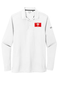 Load image into Gallery viewer, The Citadel, Big Red logo, OGIO Men&#39;s Long Sleeves Embroidery Polo
