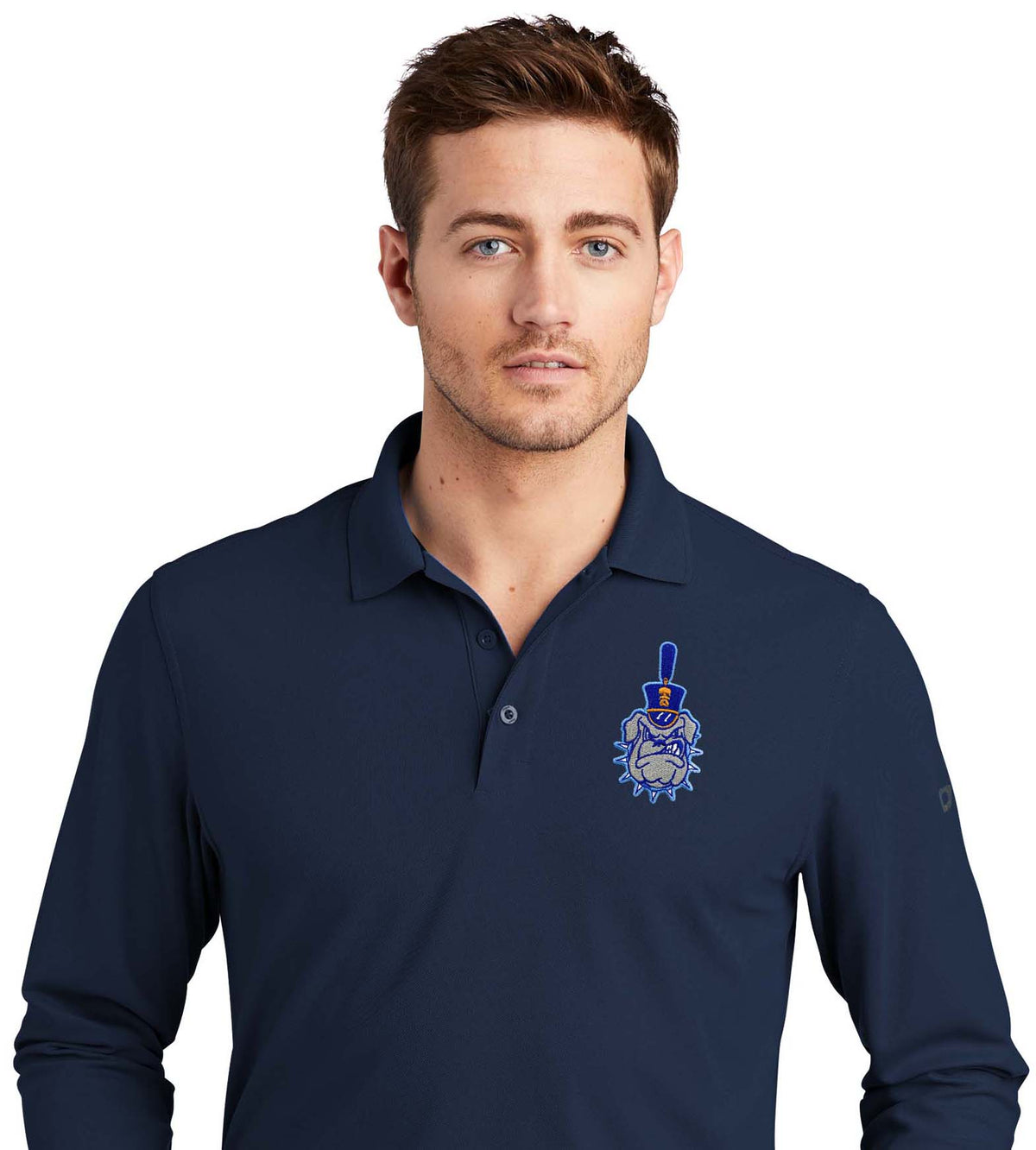 Spike OGIO Men's Long Sleeves Embroidery Polo