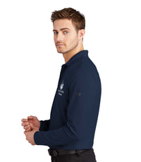 Load image into Gallery viewer, The Citadel Alumni Spike OGIO Men&#39;s Long Sleeves Embroidery Polo-Navy
