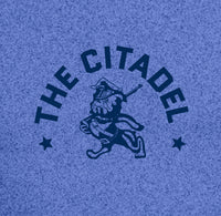 Load image into Gallery viewer, Marching Bulldog and Stars Ringer Tee-Royal
