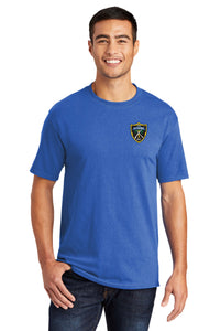 Load image into Gallery viewer, The Citadel Shield Core Blend Tee-Royal
