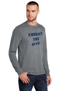 Load image into Gallery viewer, Embrace The Suck Long Sleeve Core Blend Tee Core Blend Tee
