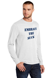 Load image into Gallery viewer, Embrace The Suck Long Sleeve Core Blend Tee Core Blend Tee
