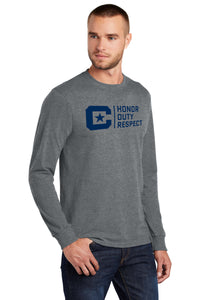 Load image into Gallery viewer, Honor Duty Respect Long Sleeve Core Blend Tee Core Blend Tee
