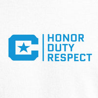 Load image into Gallery viewer, Honor Duty Respect Long Sleeve Core Blend Tee Core Blend Tee

