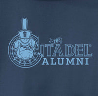 Load image into Gallery viewer, The Citadel Spike Alumni Performance Fleece Pullover Sweatshirt- Navy
