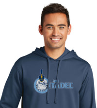 Load image into Gallery viewer, The Citadel Spike Pullover Hoodie Sweatshirt-NAvy
