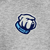 Load image into Gallery viewer, Bulldog Core Fleece Full-Zip Hooded Sweatshirt-Ash
